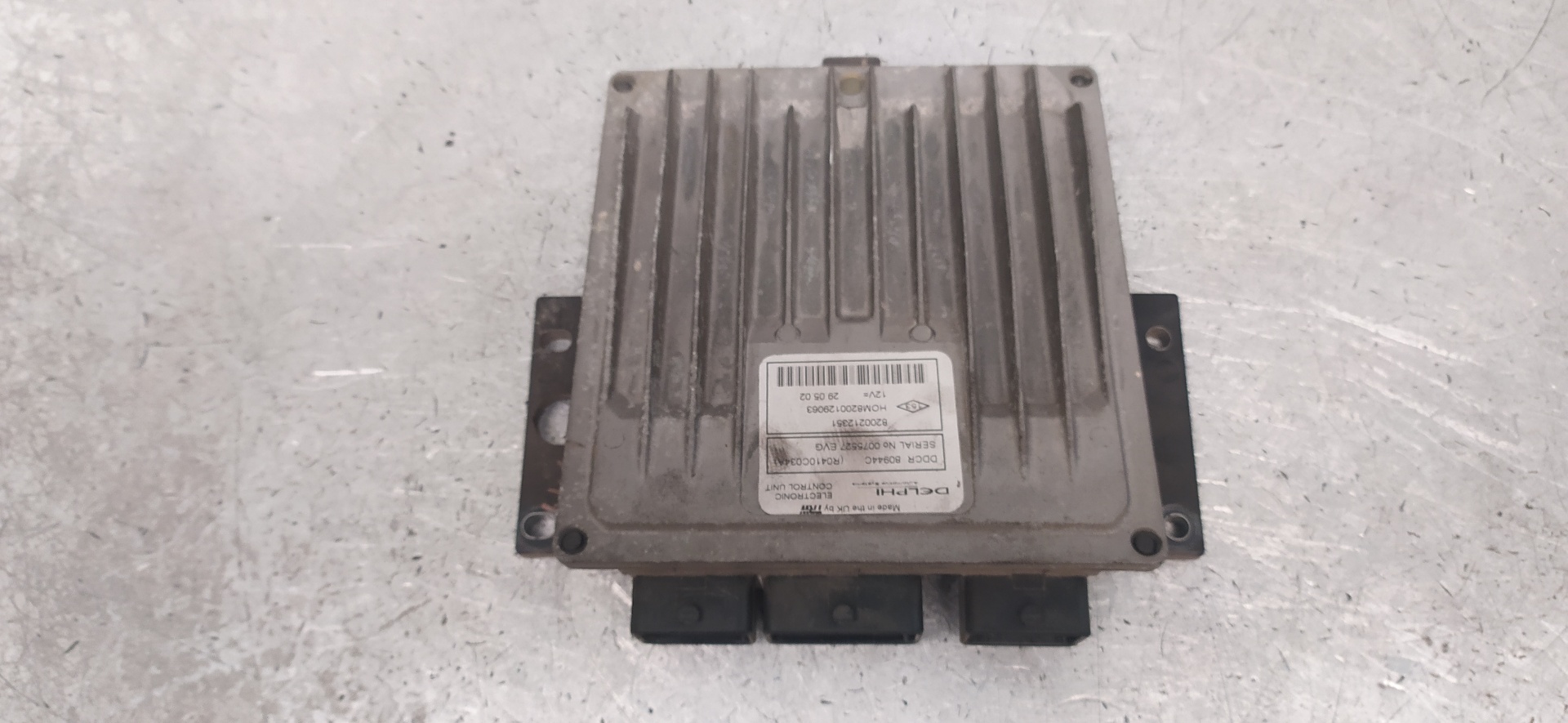 RENAULT Clio 2 generation (1998-2013) Engine Control Unit ECU 8200212351 20103055