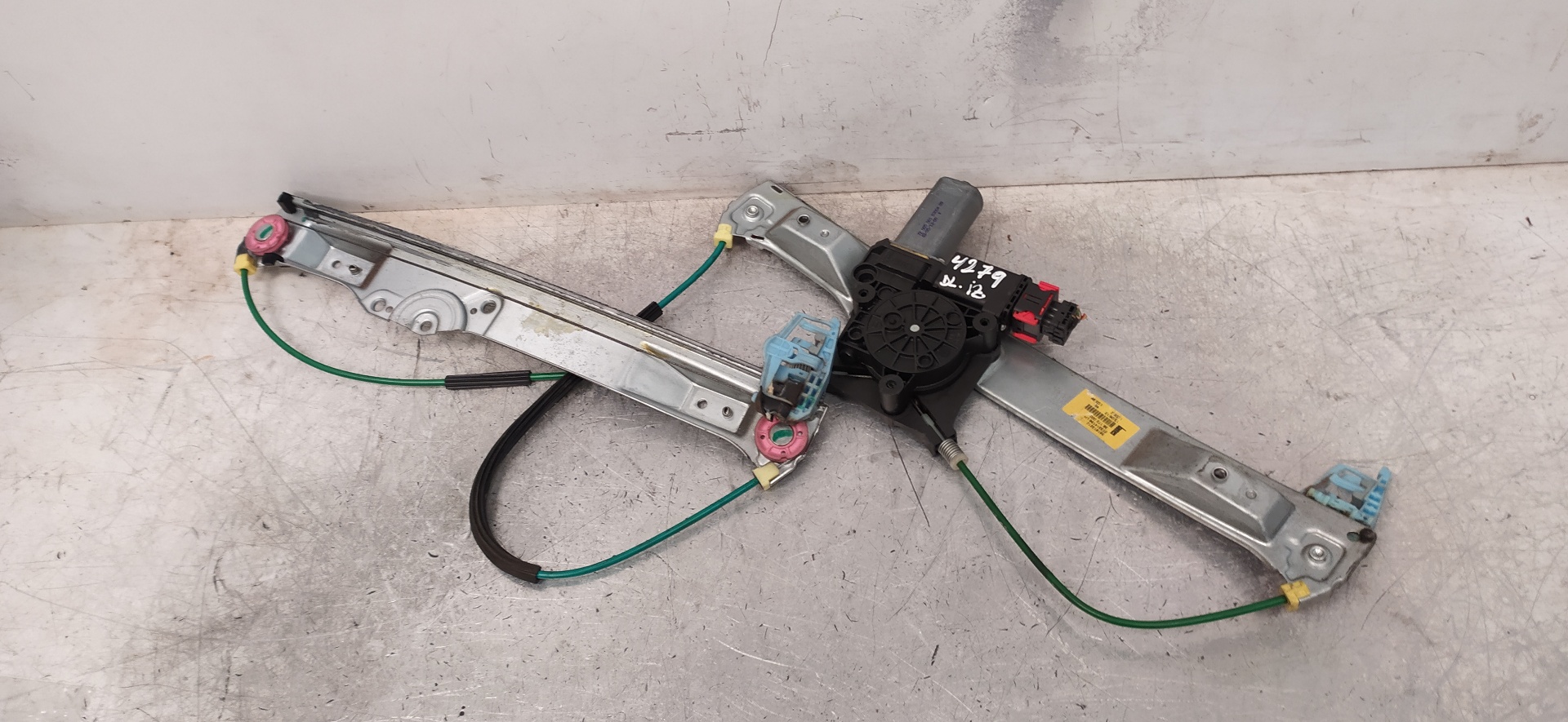 OPEL Corsa D (2006-2020) Front Left Door Window Regulator 541613212, 013314156LH 25909412