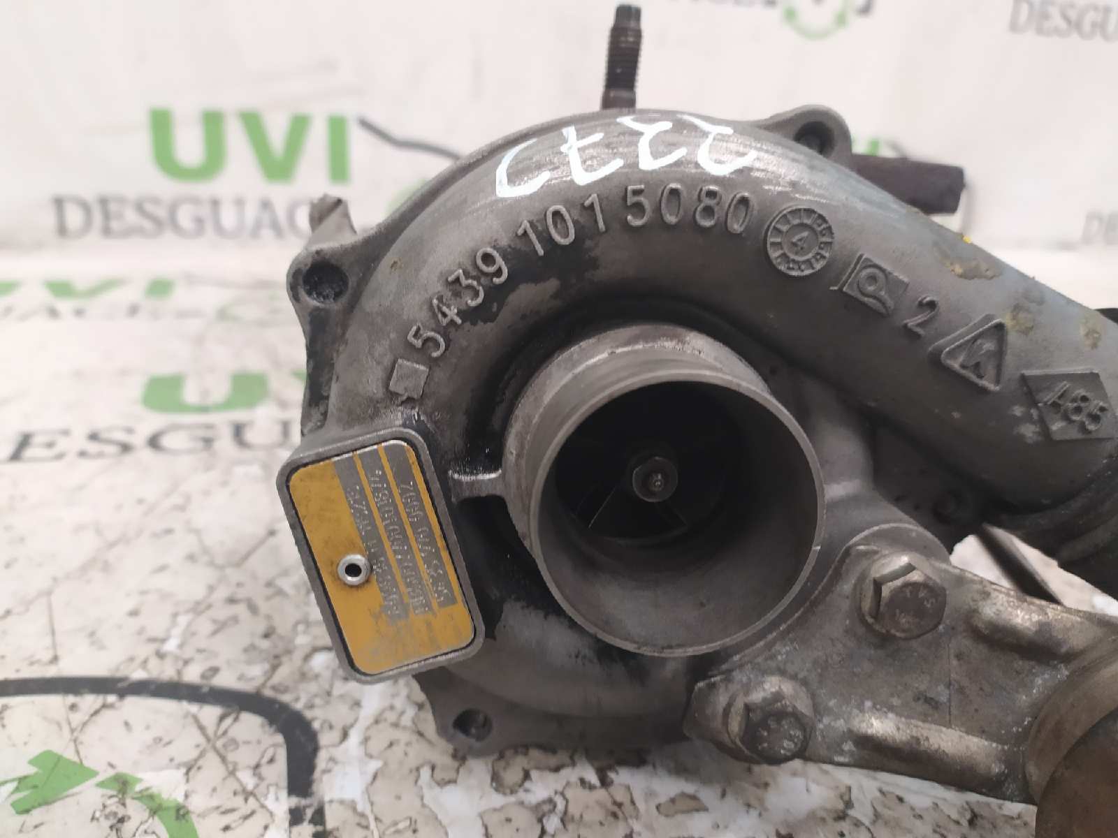 RENAULT Clio 2 generation (1998-2013) Turbófeltöltő 54391015080,54359700002,HB5007700101874 19977574