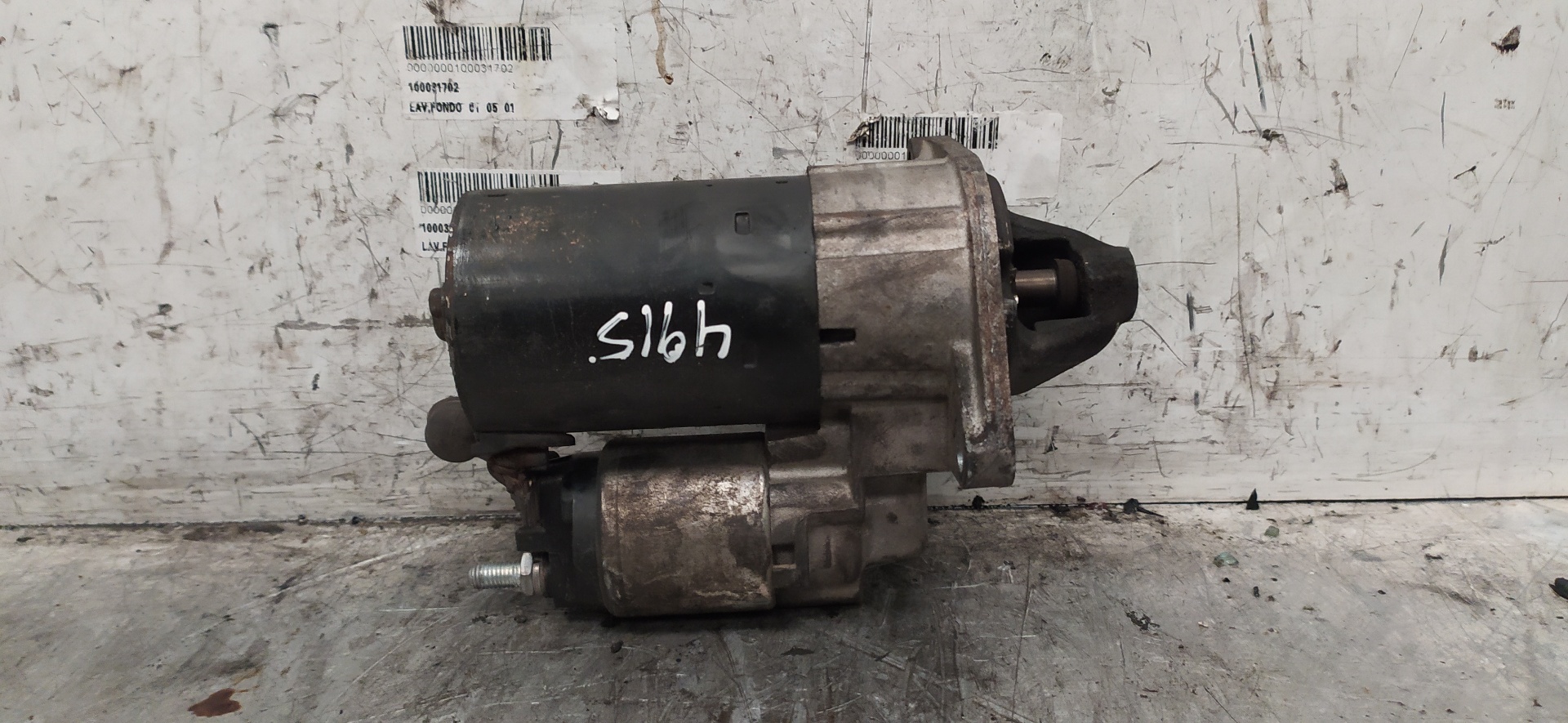 ALFA ROMEO 147 2 generation (2004-2010) Starter Motor 0001107411 23389584