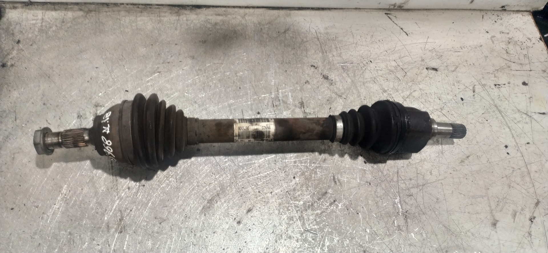 PEUGEOT 308 T7 (2007-2015) Arbre de transmission avant gauche 9656135280 20081034