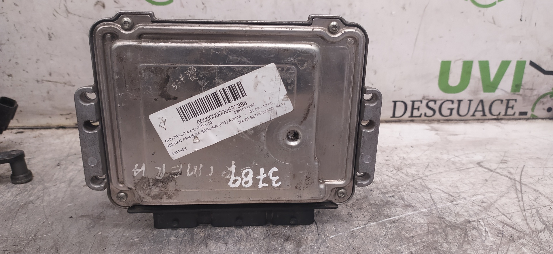 NISSAN Primera P12 (2001-2008) Engine Control Unit ECU 8200305678 20058824