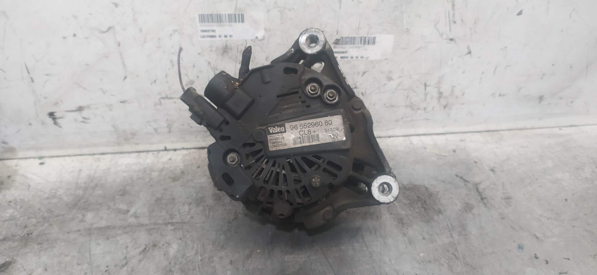 CITROËN Berlingo 1 generation (1996-2012) Alternator 9655296080 25966462