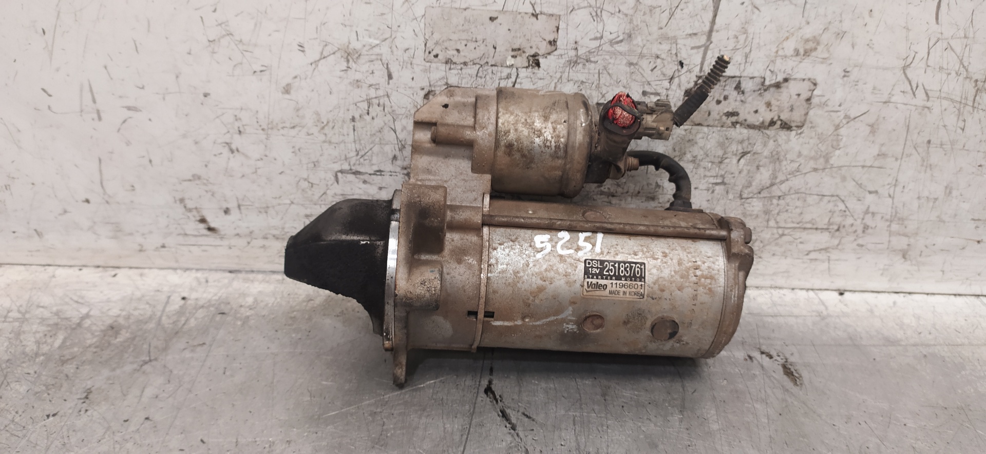 CHEVROLET Cruze 1 generation (2009-2015) Starter Motor 25183761 25160078