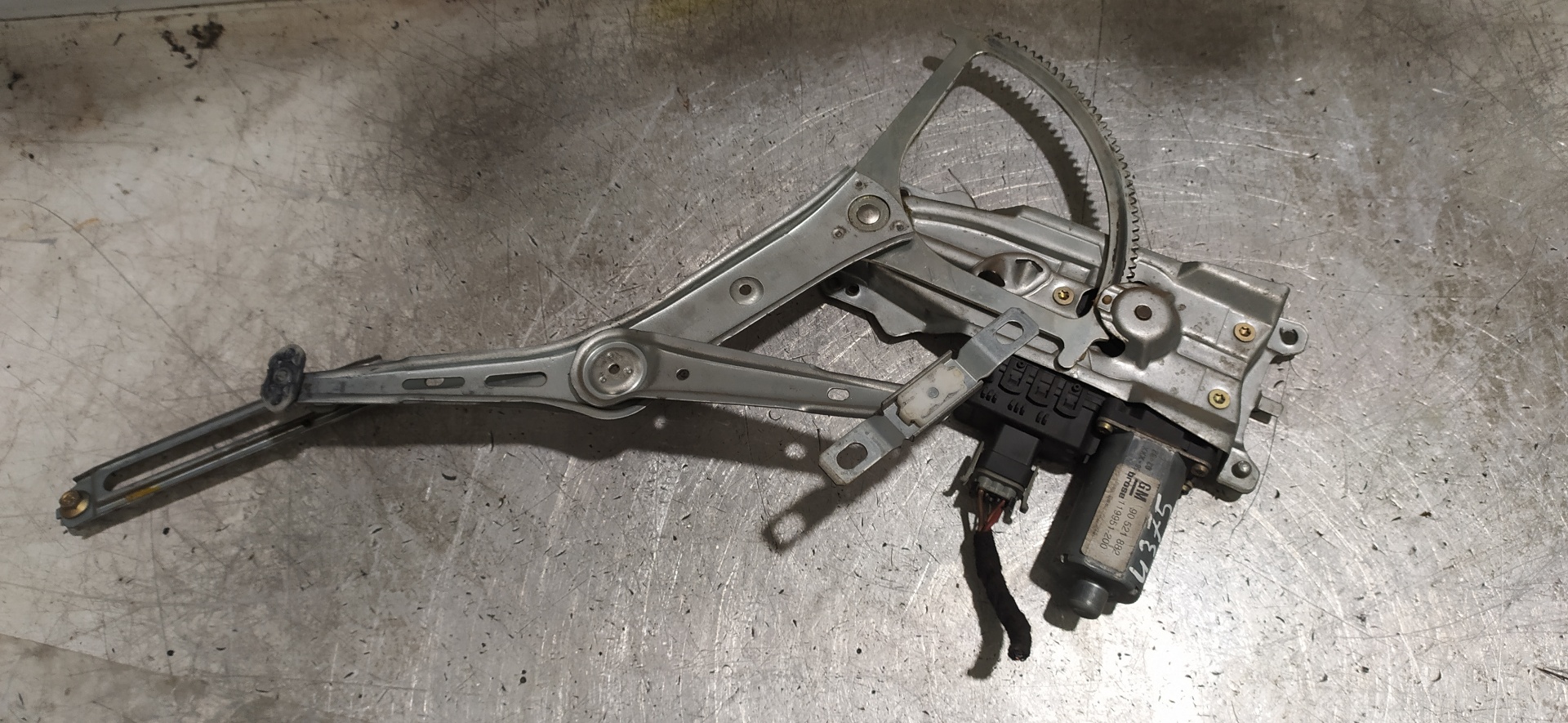 OPEL Astra H (2004-2014) Front Right Door Window Regulator 90521882 25909664