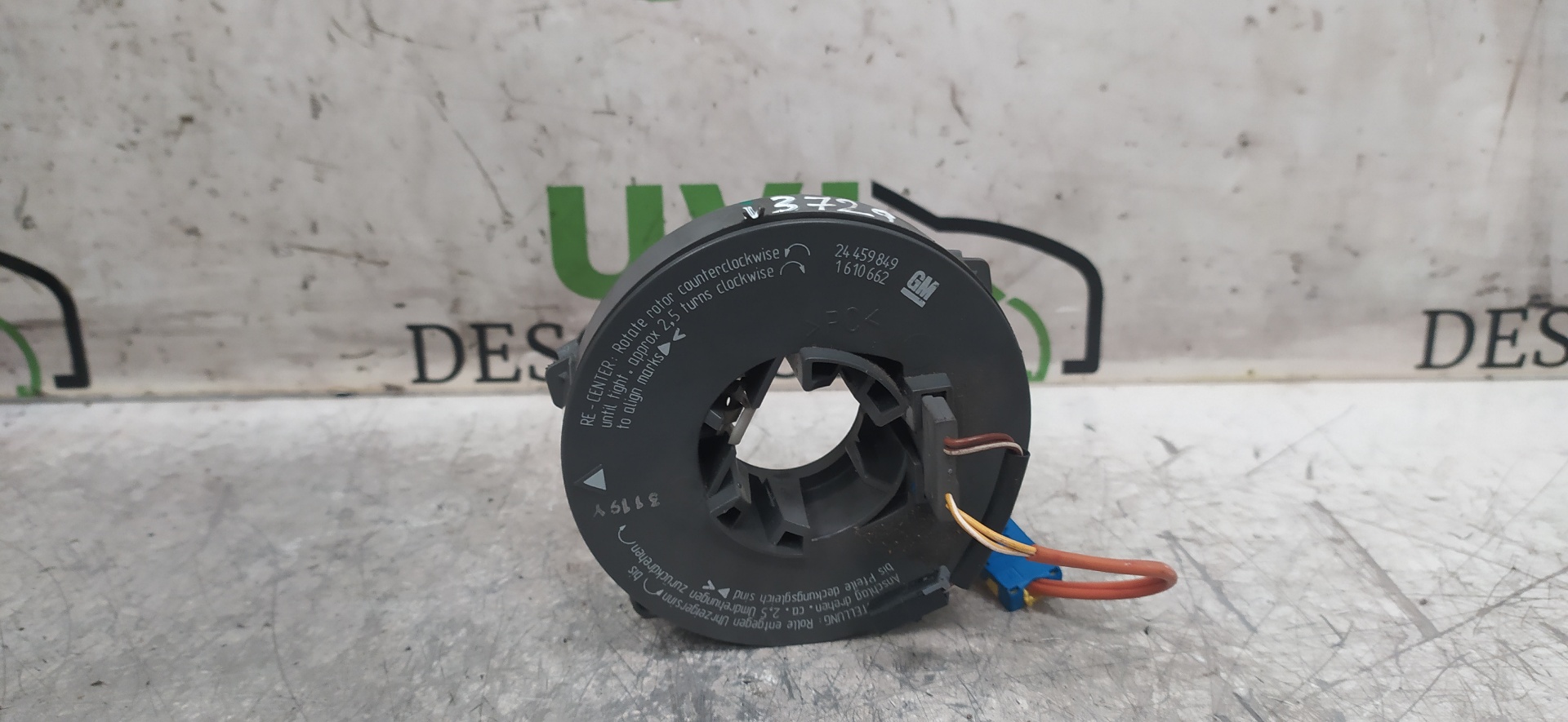 OPEL Corsa C (2000-2006) Rat Slip Ring Squib 1610662, 24459849 20050443