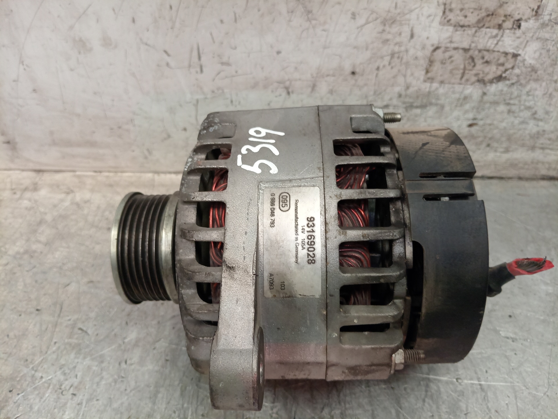 FIAT Alternator 93169028 25772660