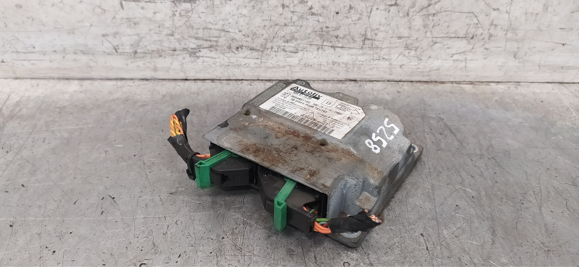 PEUGEOT 307 1 generation (2001-2008) SRS Control Unit 9654491180 24955478