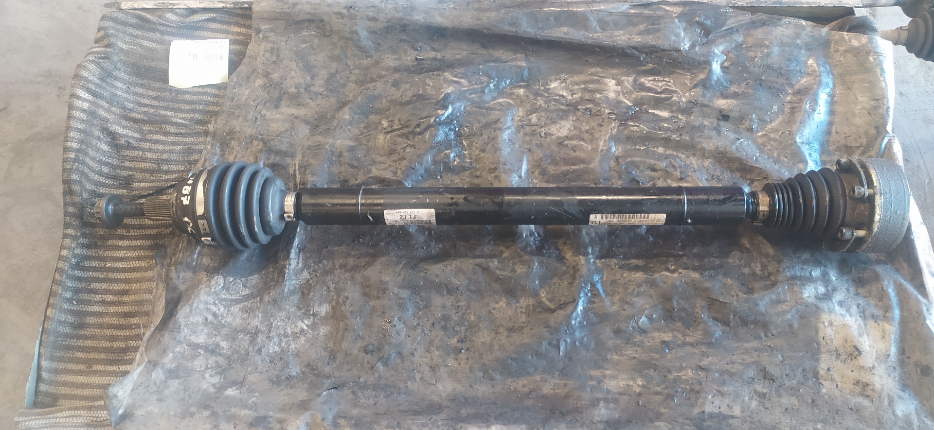 VOLKSWAGEN Golf 5 generation (2003-2009) Front Right Driveshaft 1K0407272JT 20098542