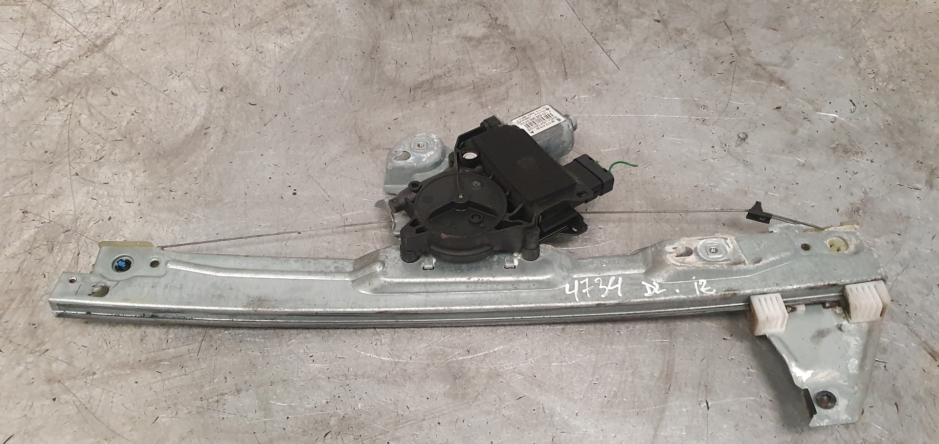 PEUGEOT 308 T7 (2007-2015) Front Left Door Window Regulator 9657247680 23385802