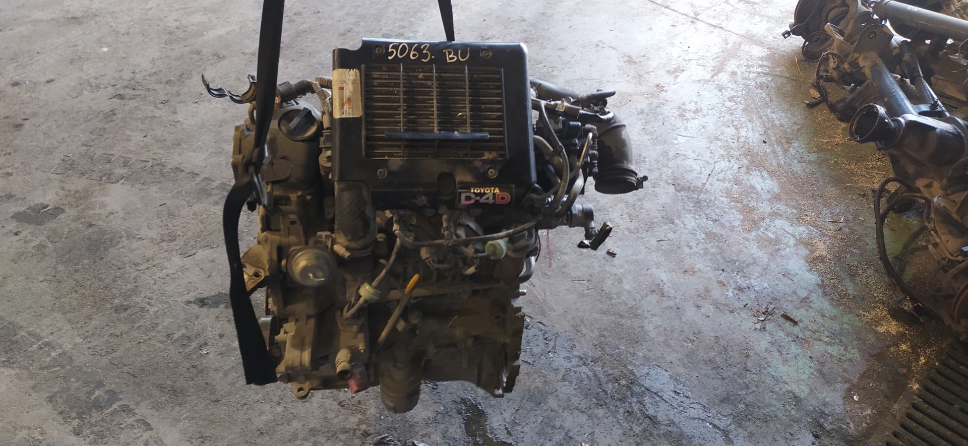 TOYOTA Yaris 2 generation (2005-2012) Двигатель 1NDTV 23363915