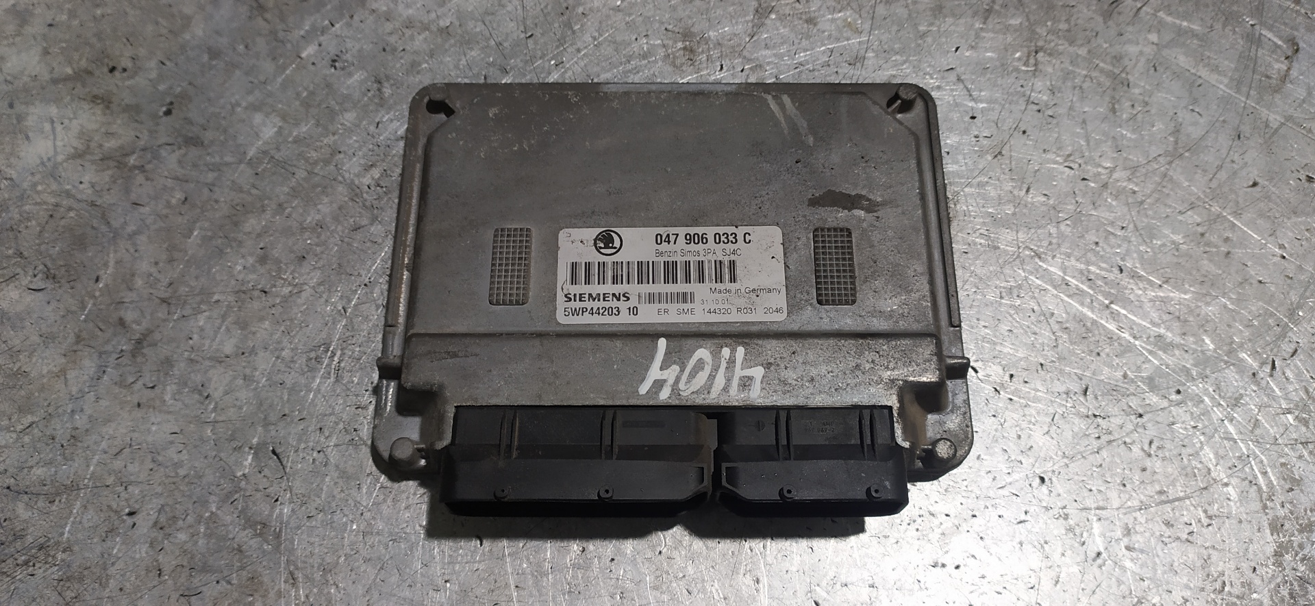 SKODA Fabia 6Y (1999-2007) Engine Control Unit ECU 047906033C,5WP4420310 20088237