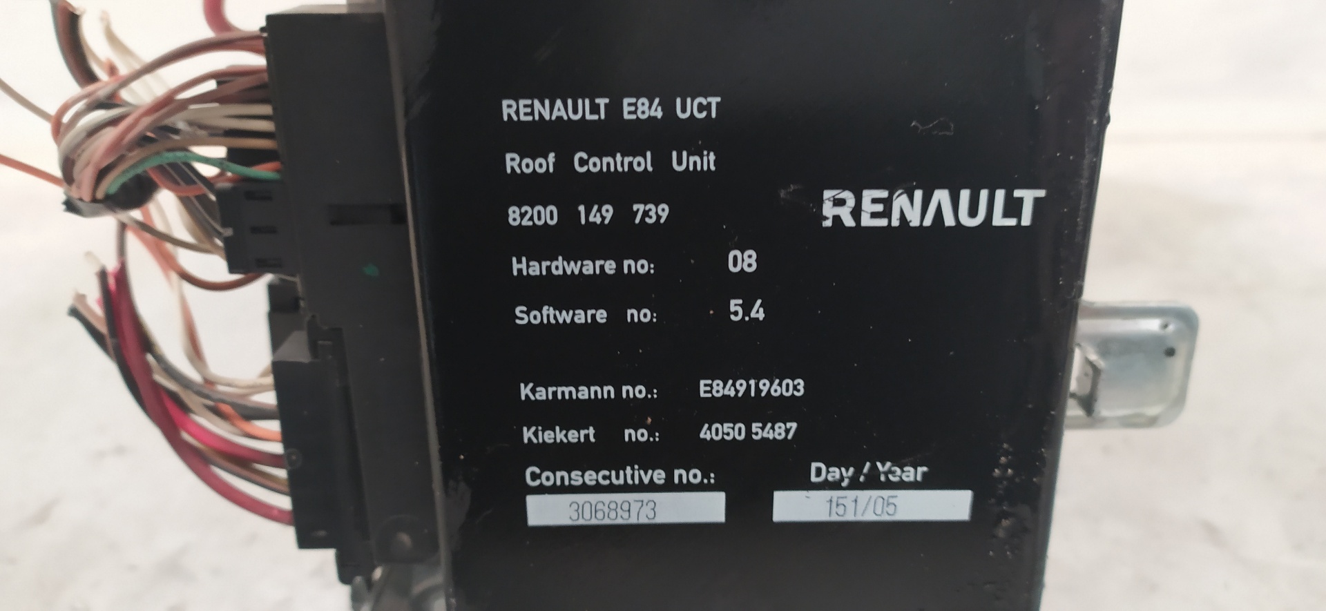 RENAULT Megane 2 generation (2002-2012) Люк в крыше 8200149739, E84871789 20121405