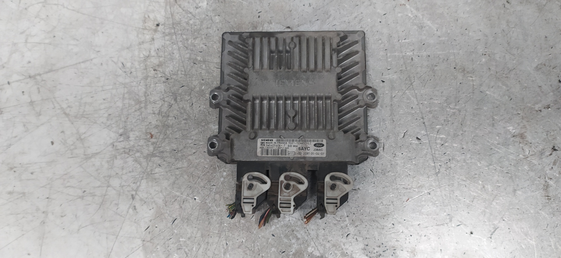 FORD Fiesta 5 generation (2001-2010) Engine Control Unit ECU 3S6112A650LC, 5WS40140ET 20124359