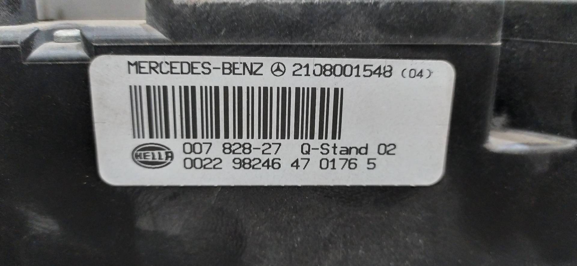 AUDI C-Class W202/S202 (1993-2001) Muut ohjausyksiköt 00782827,2108001548 23369654