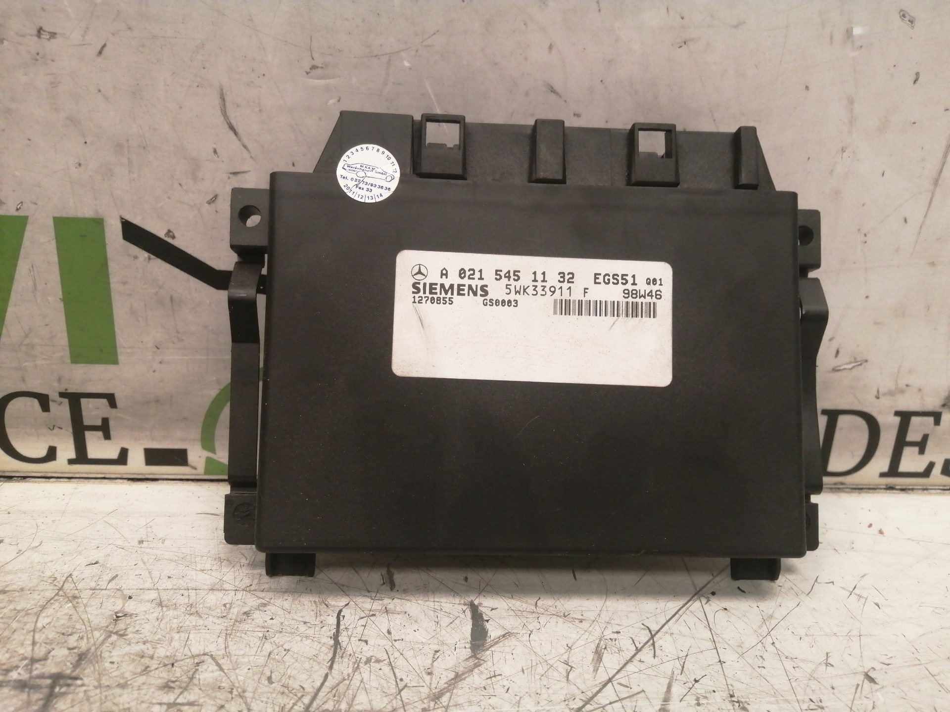 MERCEDES-BENZ E-Class W210/S210 (1995-2002) Gearbox Control Unit A0215451132 20055594