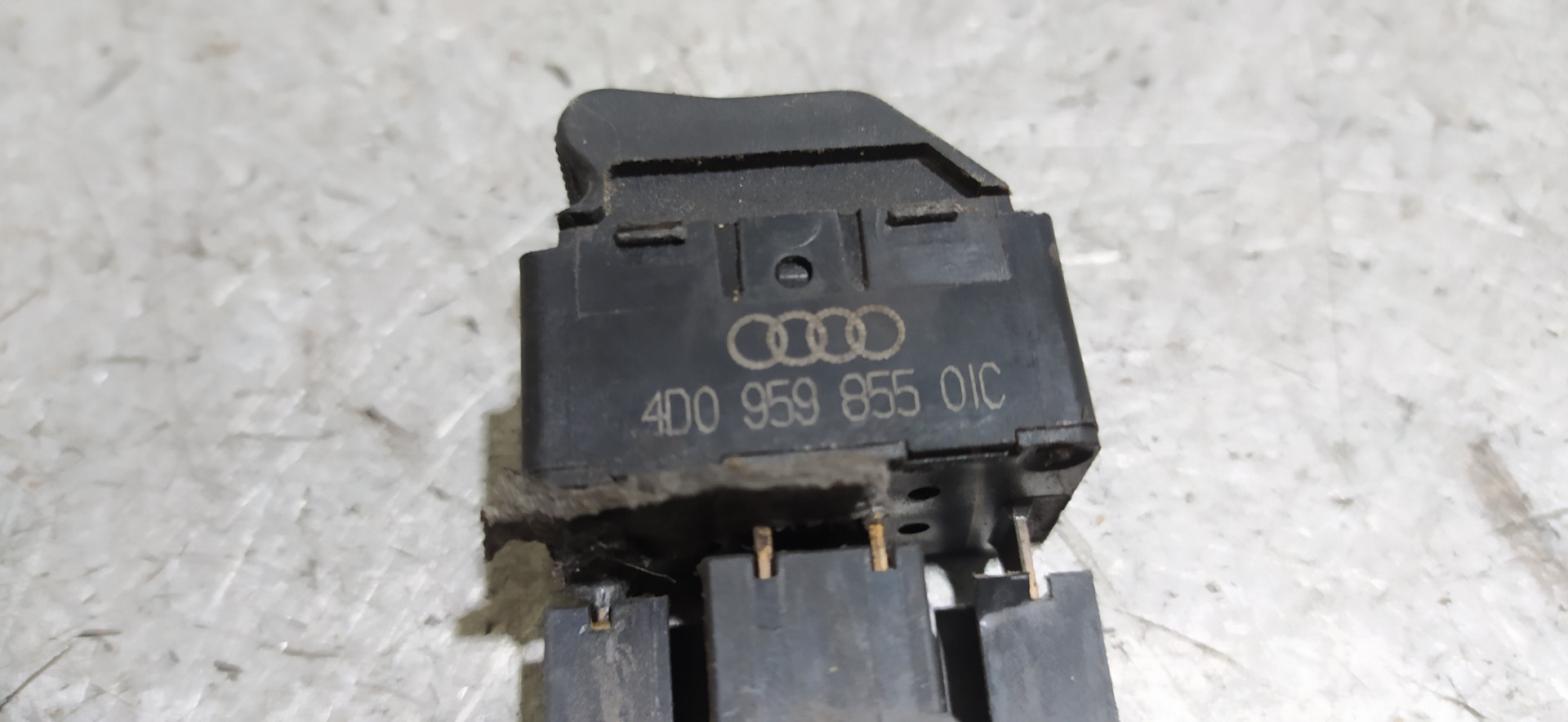 AUDI A4 B5/8D (1994-2001) Front Left Door Window Switch 4D0959855OIC 20108662