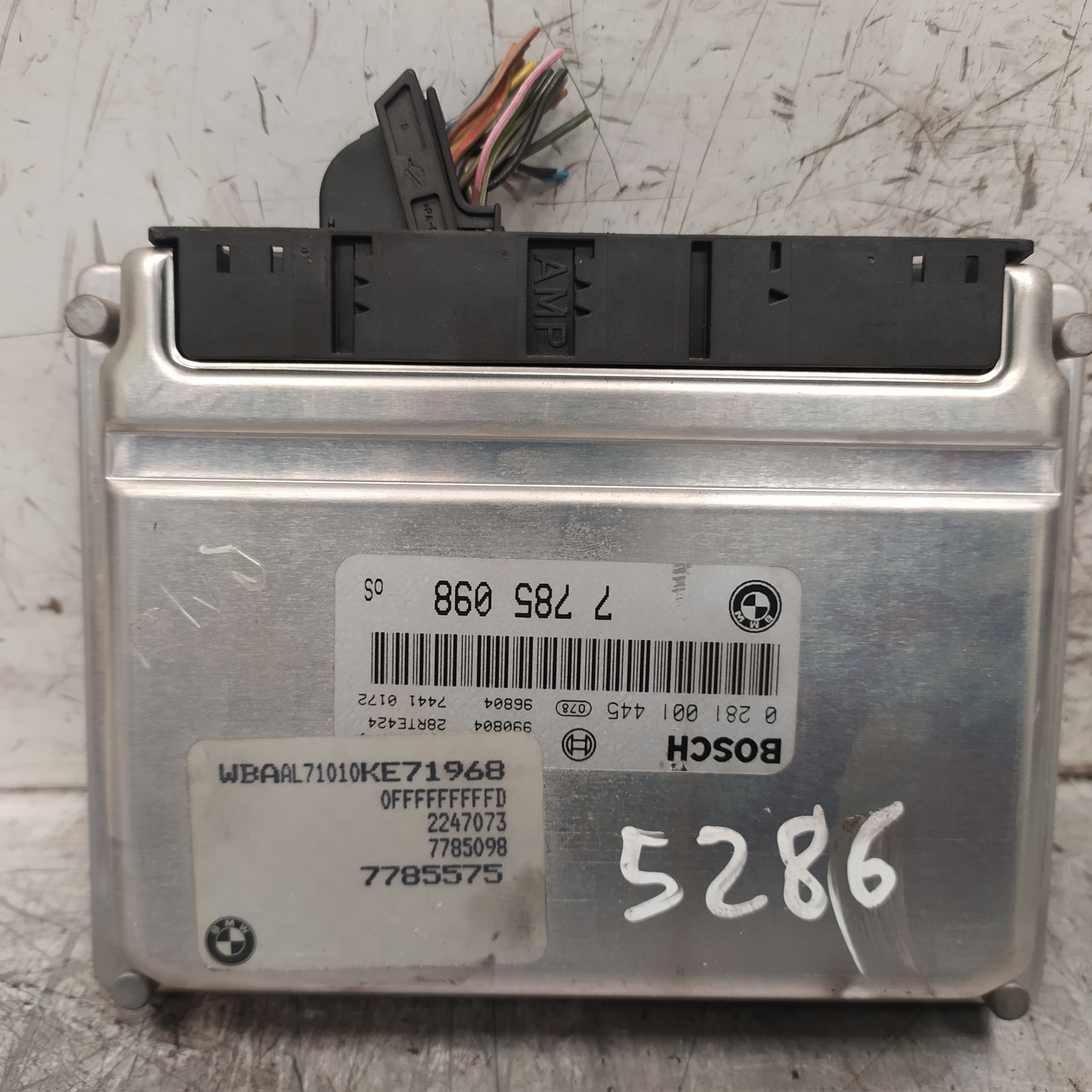 VAUXHALL Engine Control Unit ECU 7785098 25332866