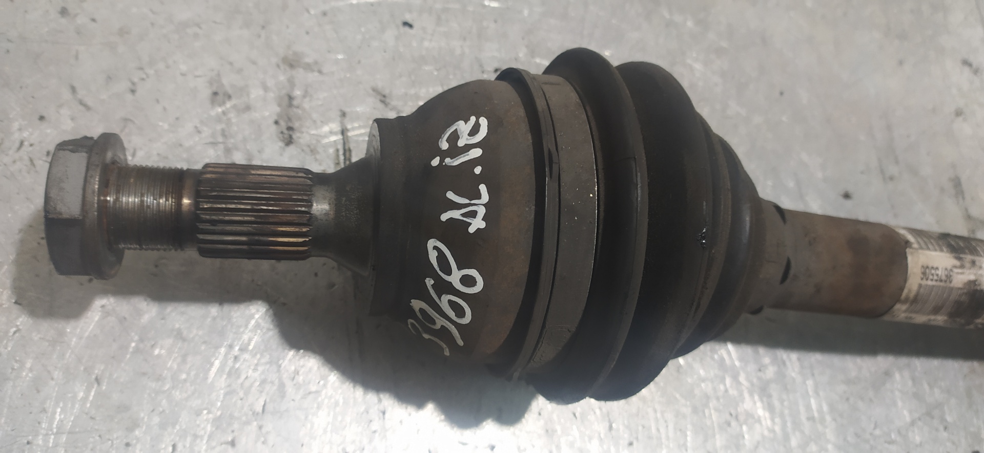 PEUGEOT 308 T7 (2007-2015) Arbre de transmission avant gauche 9656135280 20081034