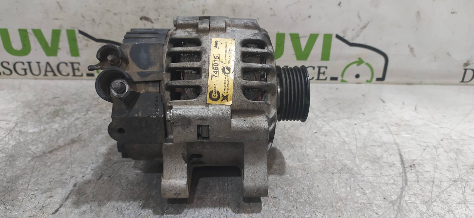 FIAT Ducato 2 generation (1993-2006) Alternator 746015 20038589