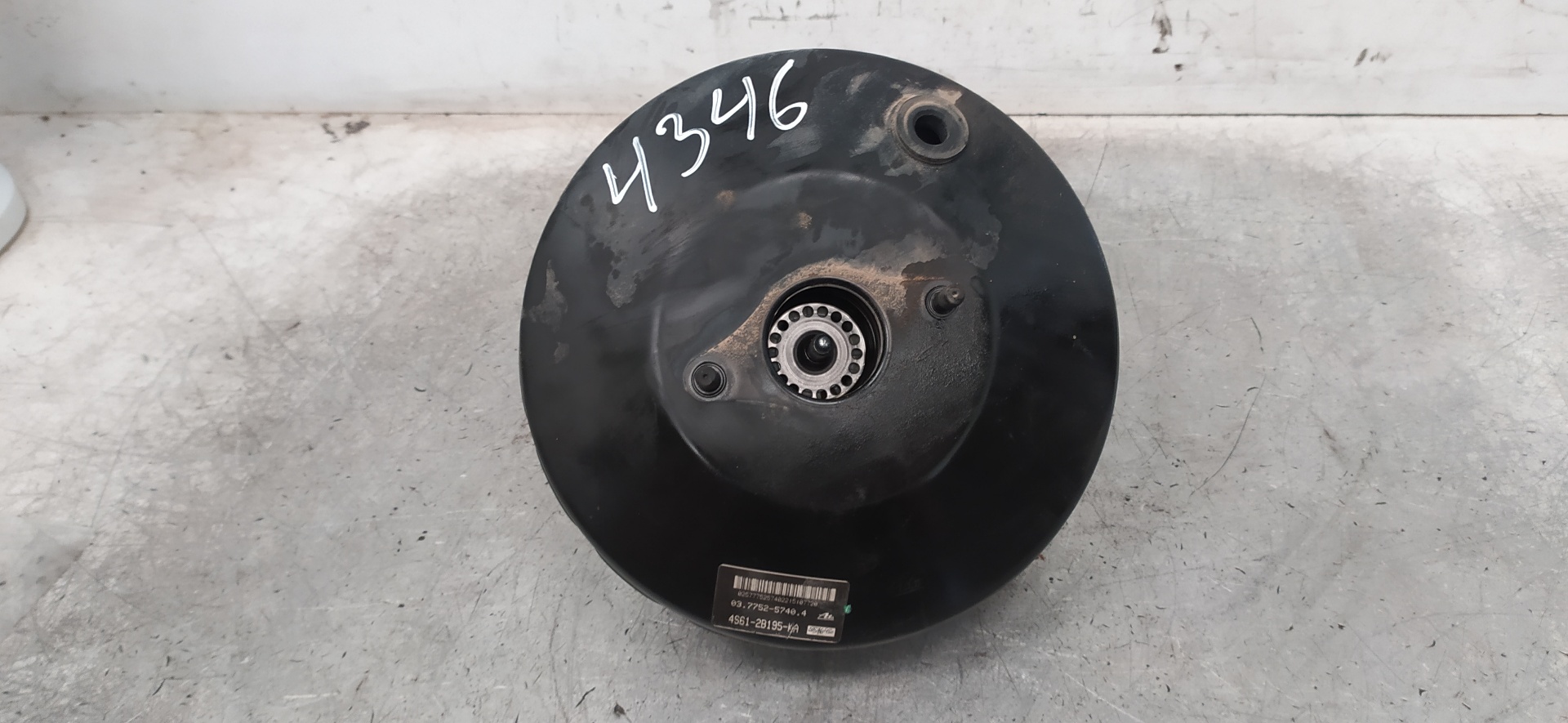 FORD Fiesta 5 generation (2001-2010) Brake Servo Booster 4S612B195KA 20105328