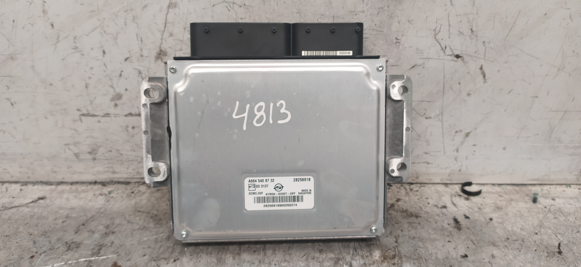 SSANGYONG Kyron 1 generation (2005-2015) Moottorin ohjausyksikkö ECU A6645408732 23362688