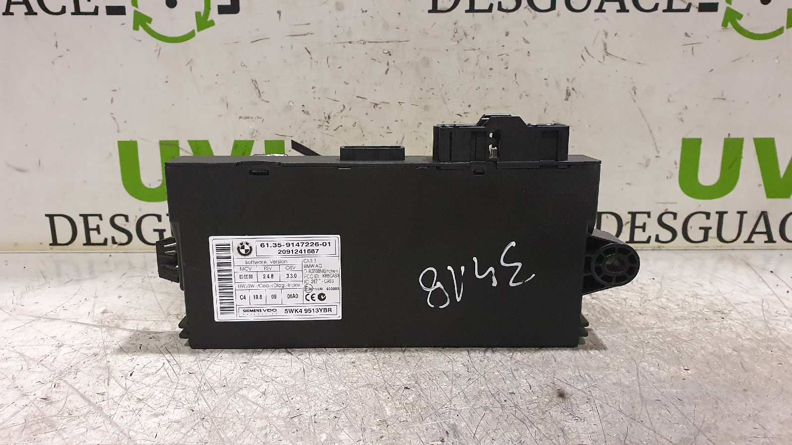 BMW 3 Series E90/E91/E92/E93 (2004-2013) Other Control Units 6135914722601, 2091241687 20031304