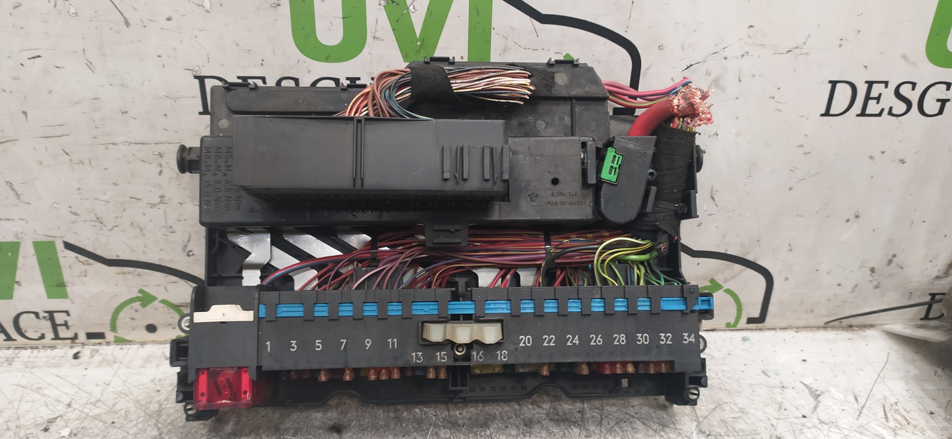 TOYOTA 3 Series E46 (1997-2006) Fuse Box 8364540, 8364542 20044156