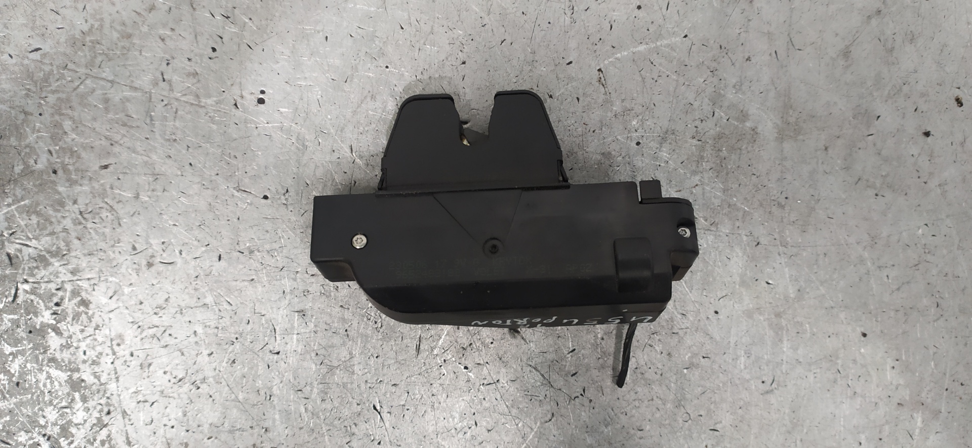 CITROËN C5 1 generation (2001-2008) Tailgate Boot Lock 9652483180 20119818