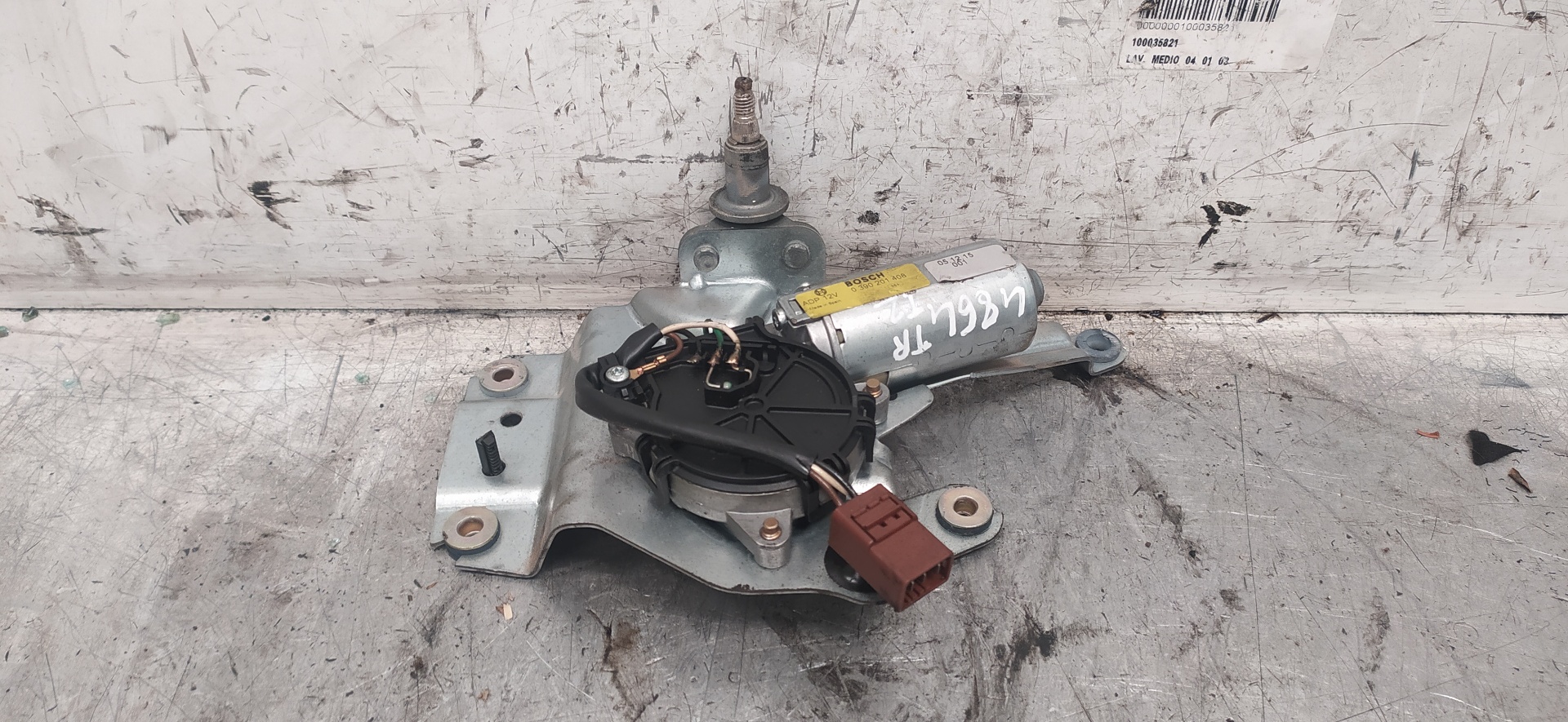 CITROËN Tailgate  Window Wiper Motor 0390201408, 3397020407 23388751