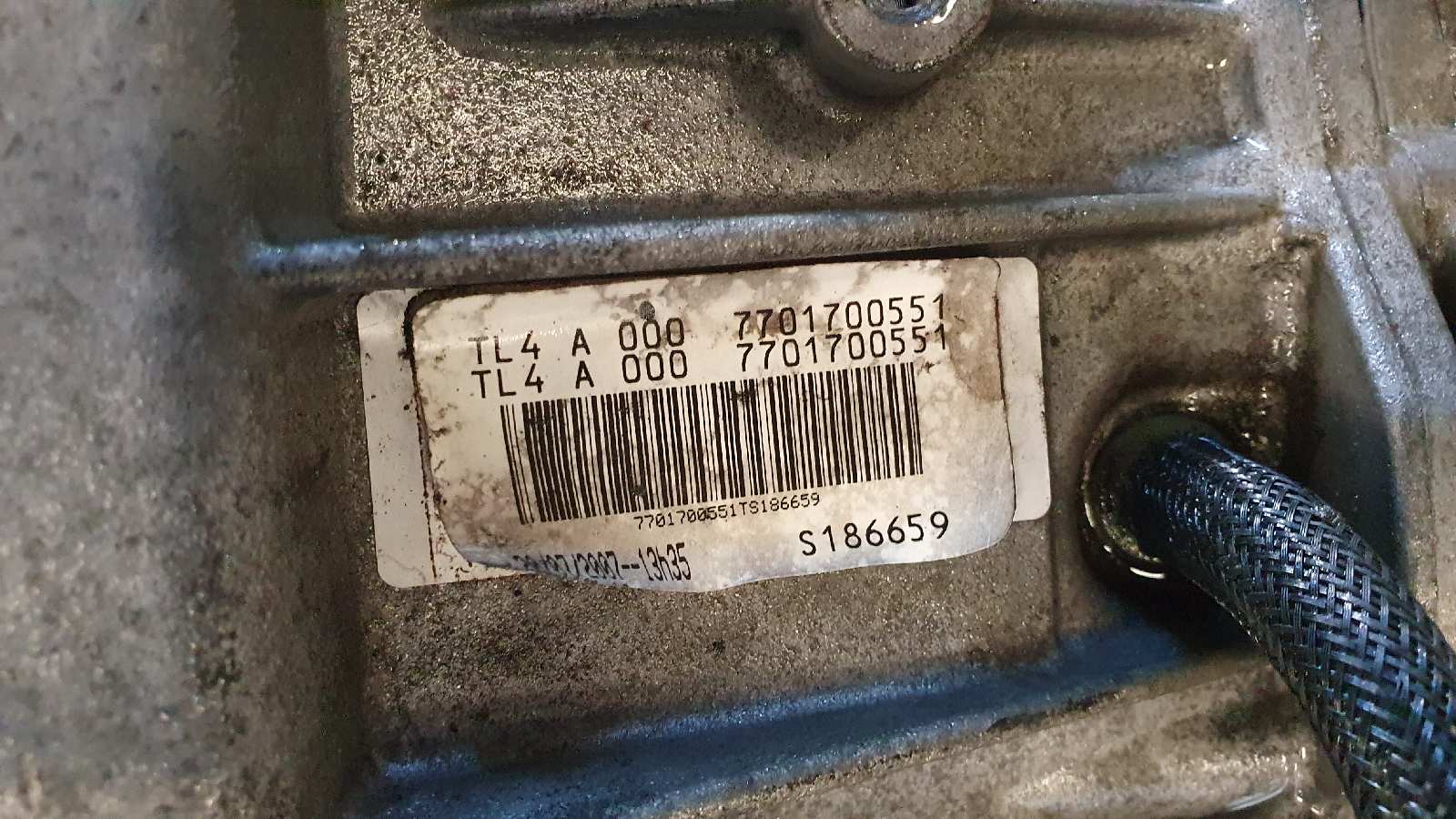 DODGE Scenic 2 generation (2003-2010) Gearbox TL4A000 19971801