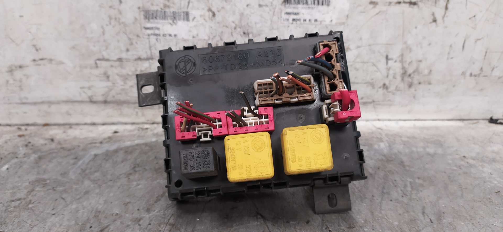 ALFA ROMEO 156 932 (1997-2007) Fuse Box 60679160 23390796