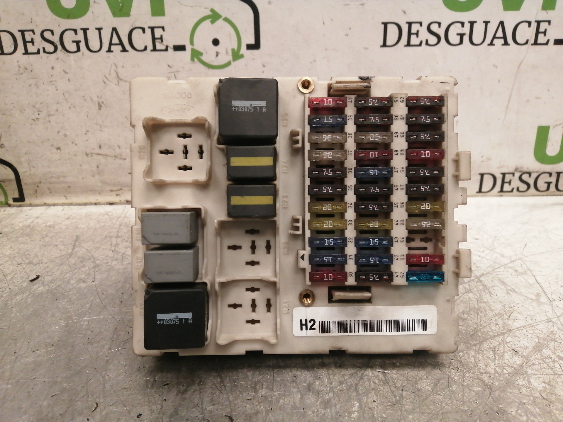 FORD Focus 1 generation (1998-2010) Fuse Box 2M5T14A073BD 20052282