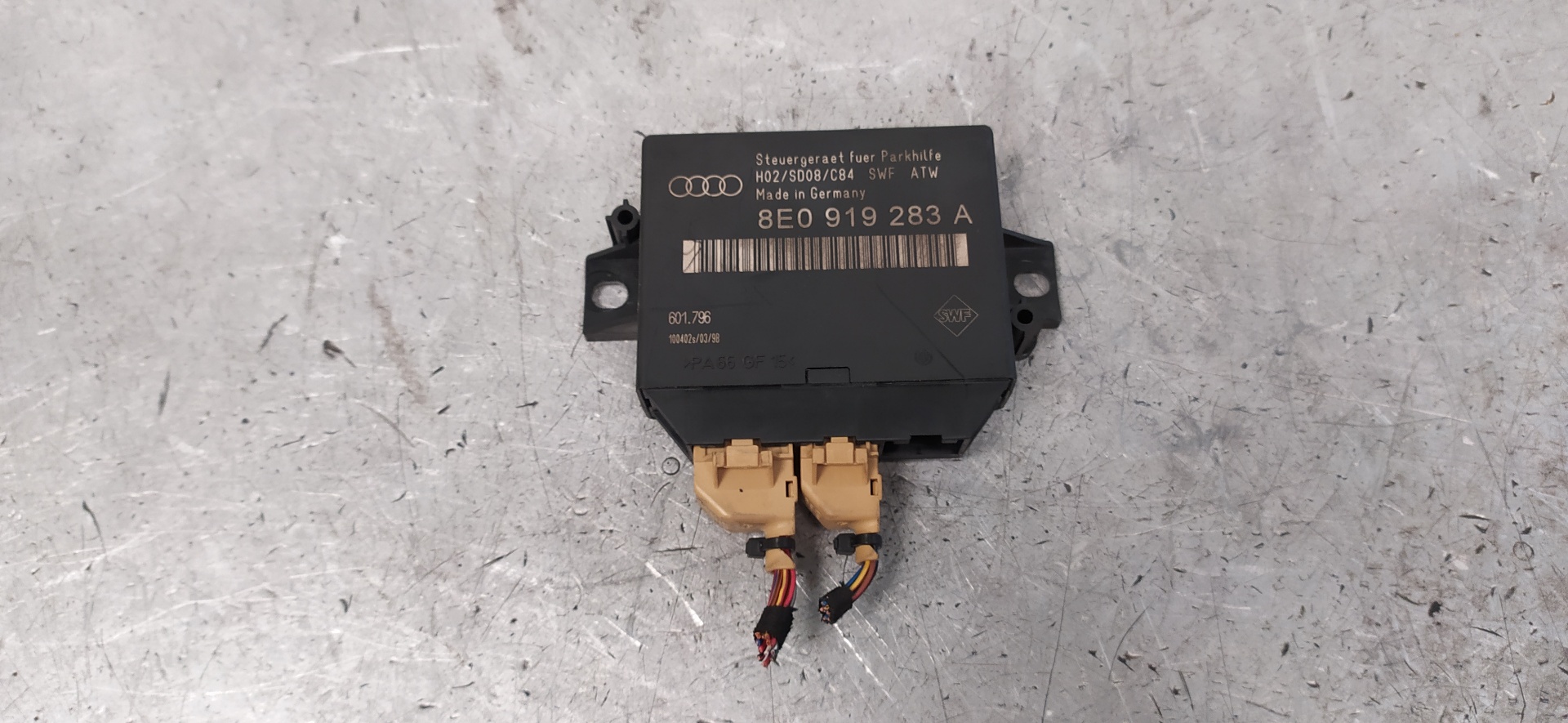 AUDI A4 B6/8E (2000-2005) Other Control Units 8E0919283A 20101454