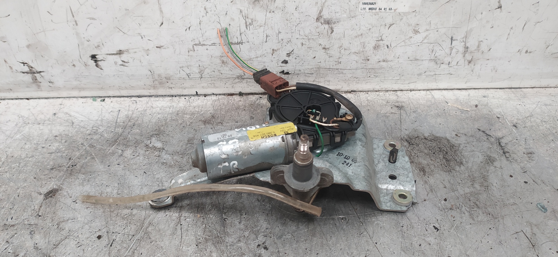 CITROËN Tailgate  Window Wiper Motor 0390201408, 3397020407 23388624