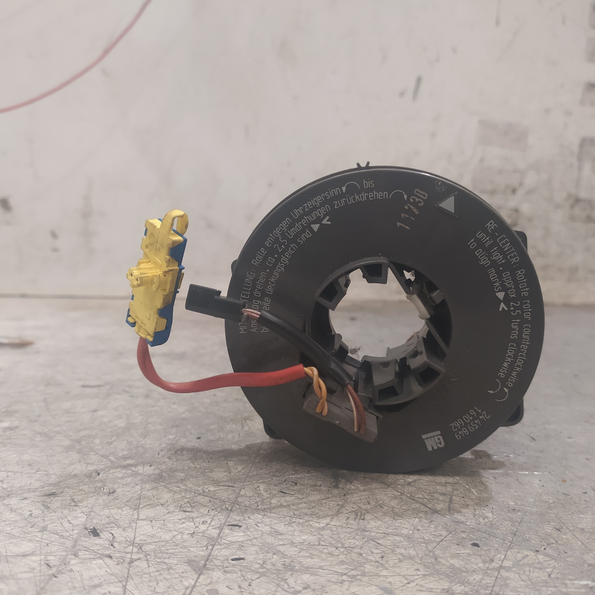 FIAT Uno 1 generation (1983-1995) Rat Slip Ring Squib 24459849 25368884