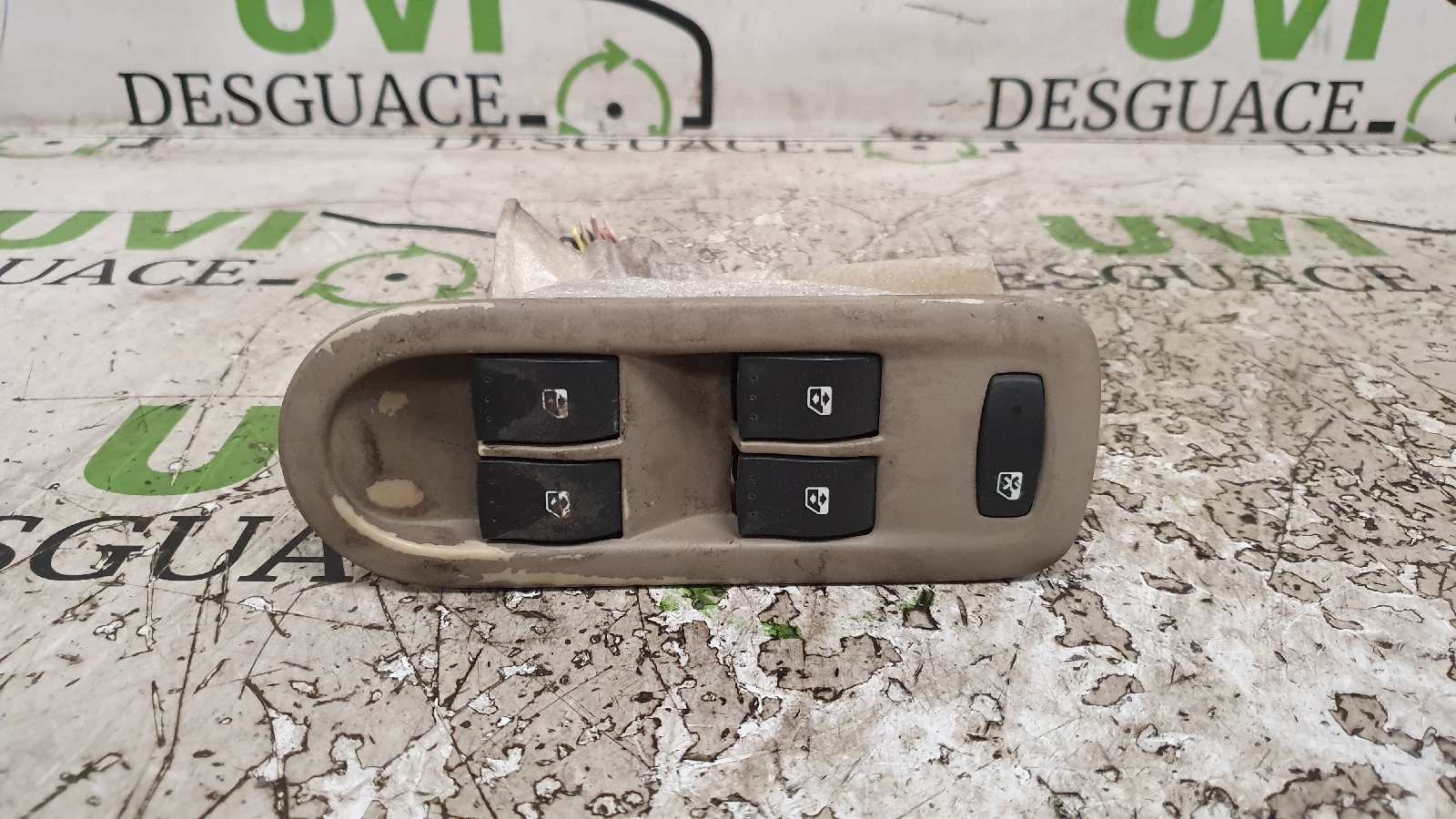 DODGE Scenic 2 generation (2003-2010) Front Left Door Window Switch 156018070 19971327