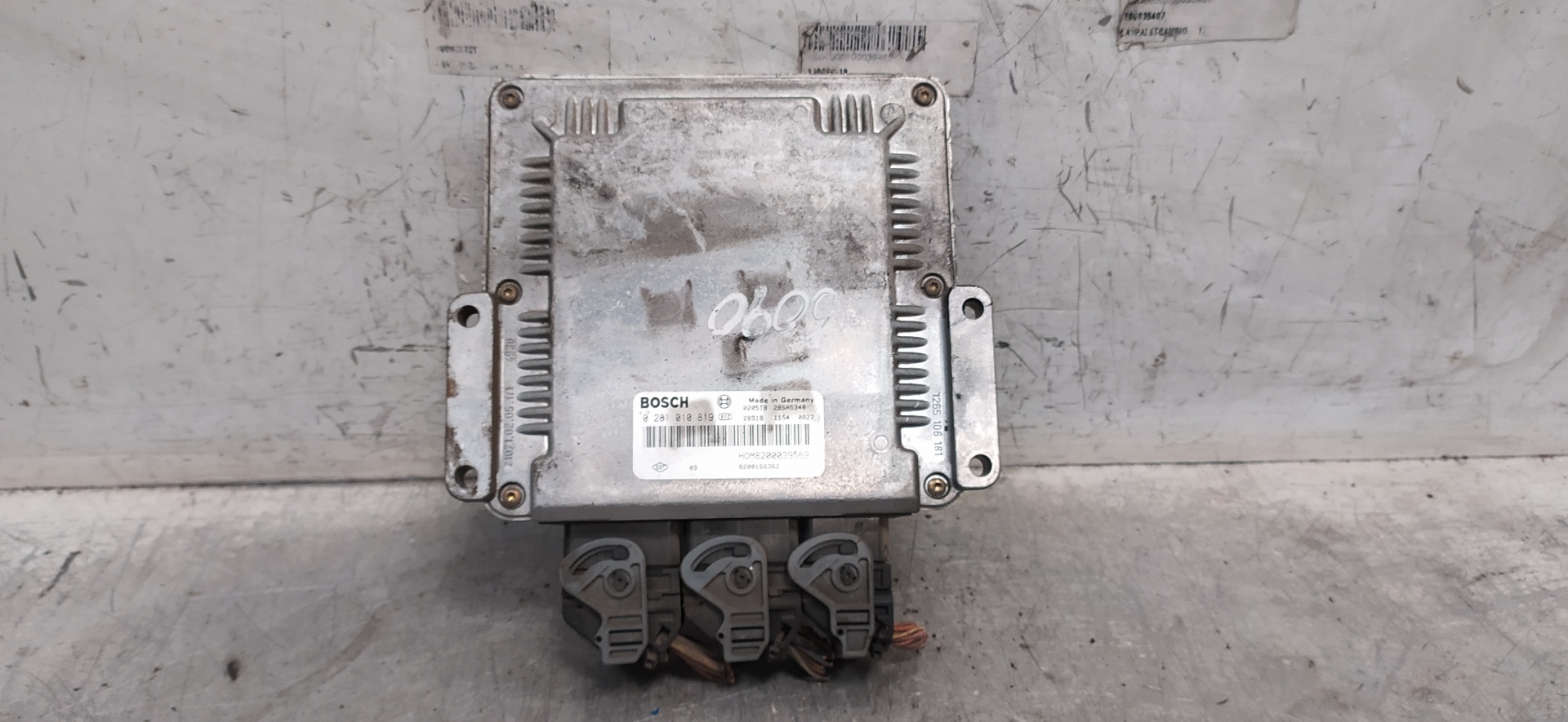 CITROËN Xsara Picasso 1 generation (1999-2010) Engine Control Unit ECU 8200039569,0281010819 25916648