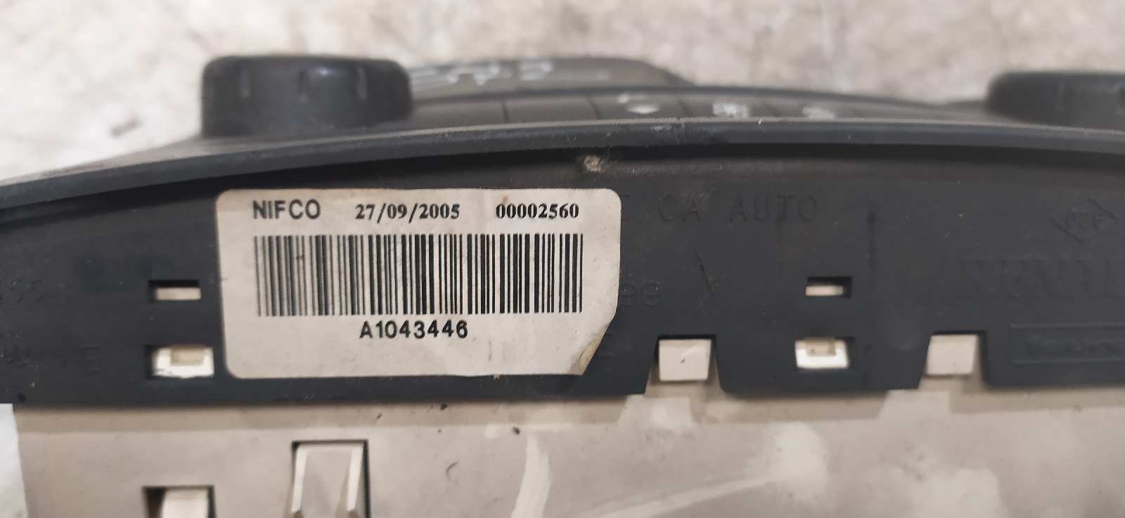 RENAULT Laguna 2 generation (2001-2007) Climate  Control Unit A1043446,8200487008 25906866