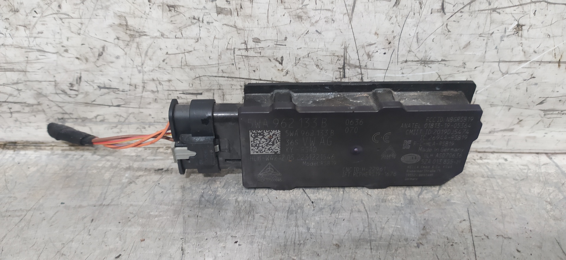 SEAT Alhambra 2 generation (2010-2021) Other Control Units 5WA962133B 24972040