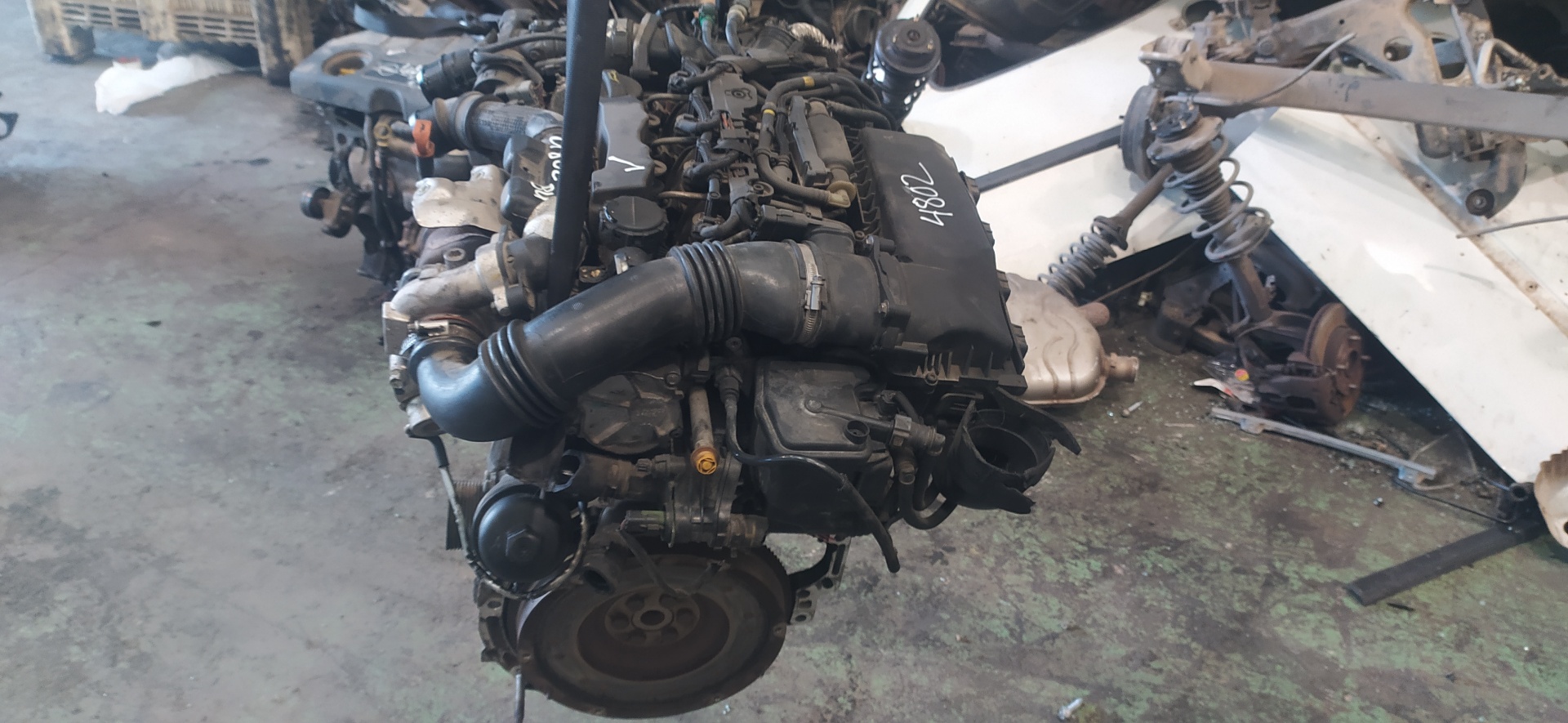 CITROËN C4 1 generation (2004-2011) Motor 9HX 23362807