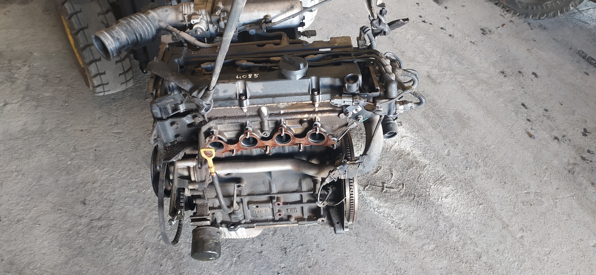 HYUNDAI Santa Fe SM (2000-2013) Двигатель G4EDG 20087242