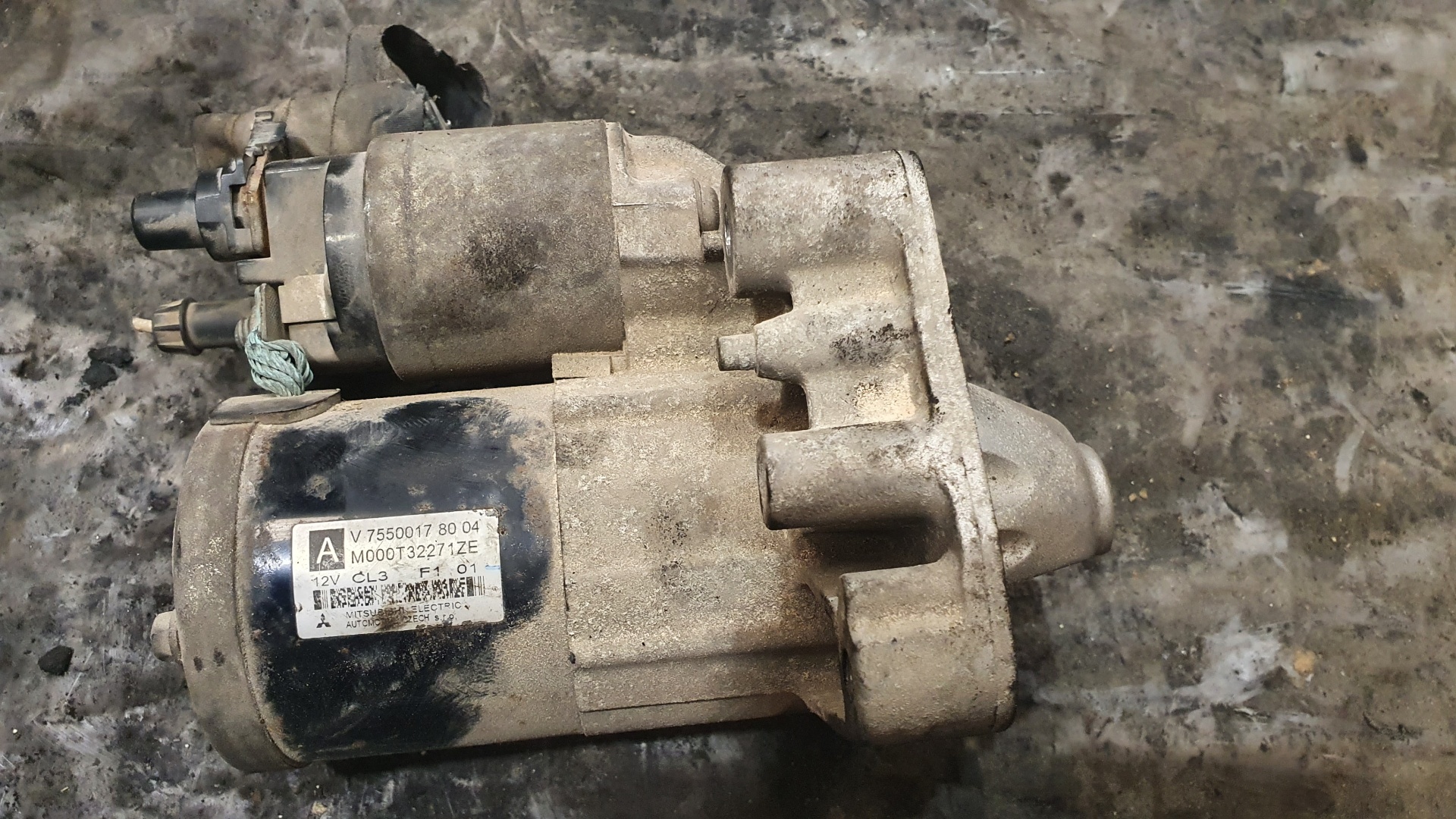 CITROËN C3 2 generation (2009-2016) Starter Motor V75500178004 20094129