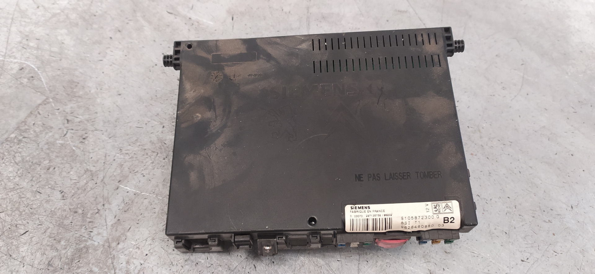 CITROËN C3 2 generation (2009-2016) Fuse Box 962646088003 20108666