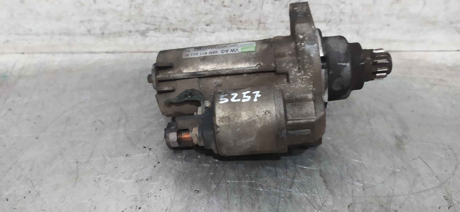 SKODA Octavia 2 generation (2004-2013) Starter Motor 02M911023M 25917189