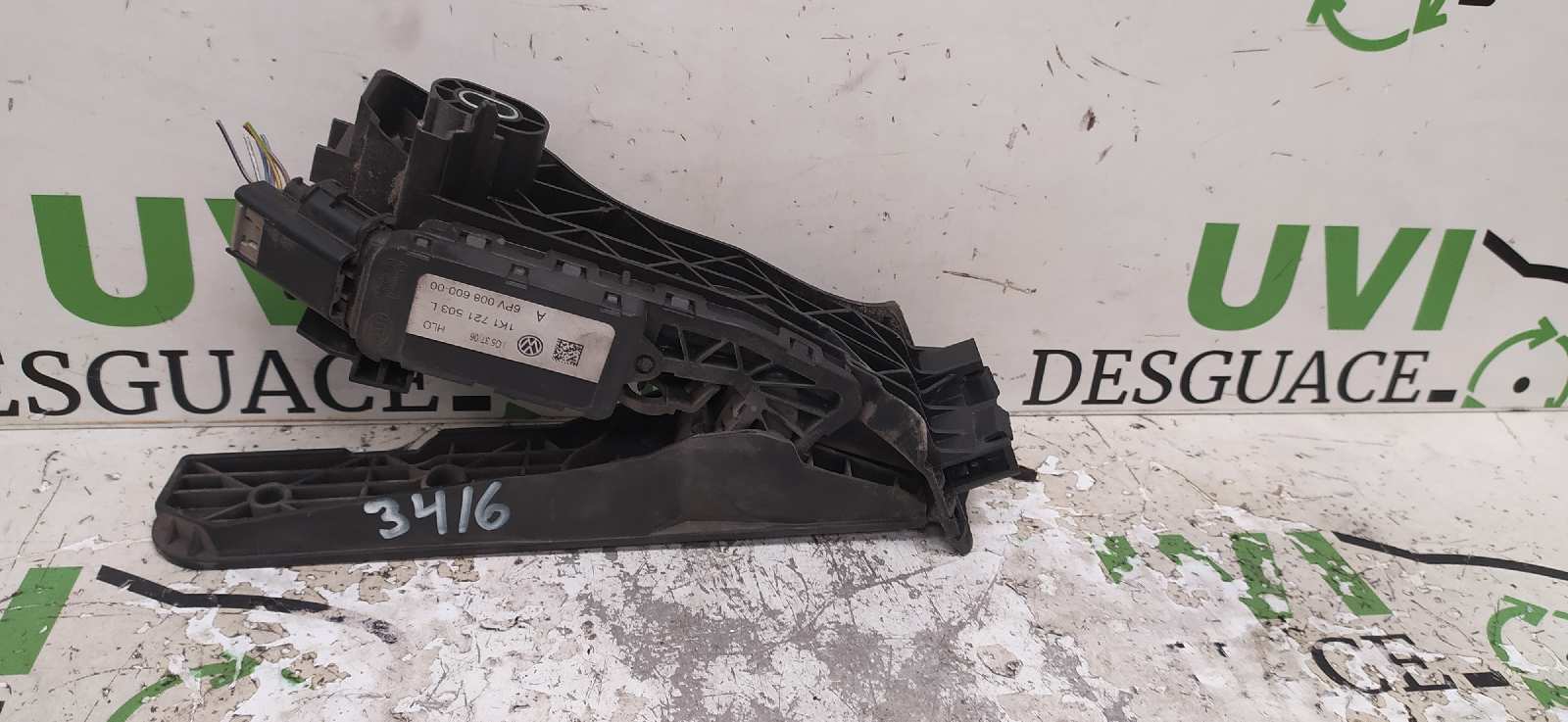 CHEVROLET Golf 5 generation (2003-2009) Throttle Pedal 1K1721503L,6PV00860000 20001911