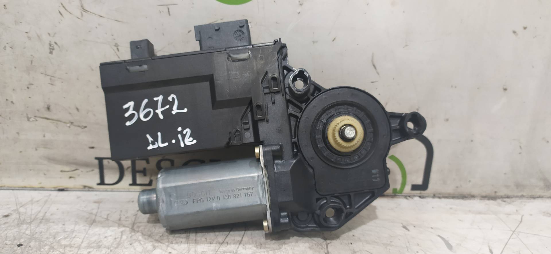 PEUGEOT 307 1 generation (2001-2008) Front Left Door Window Regulator Motor 0130821767,9634457580 20040832