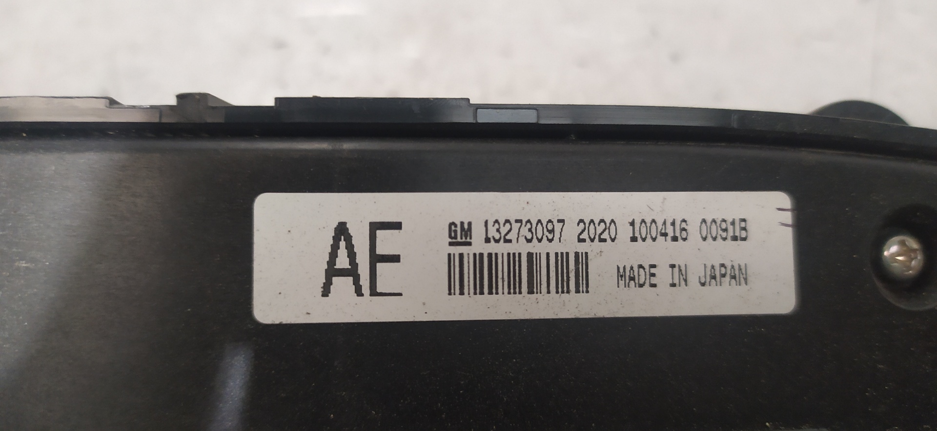 OPEL Insignia A (2008-2016) Climate  Control Unit 13273097,20201004160091B 20120712