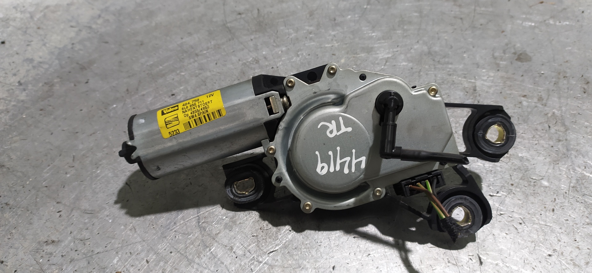 SEAT Cordoba 2 generation (1999-2009) Tailgate  Window Wiper Motor 6L6955711 20111319