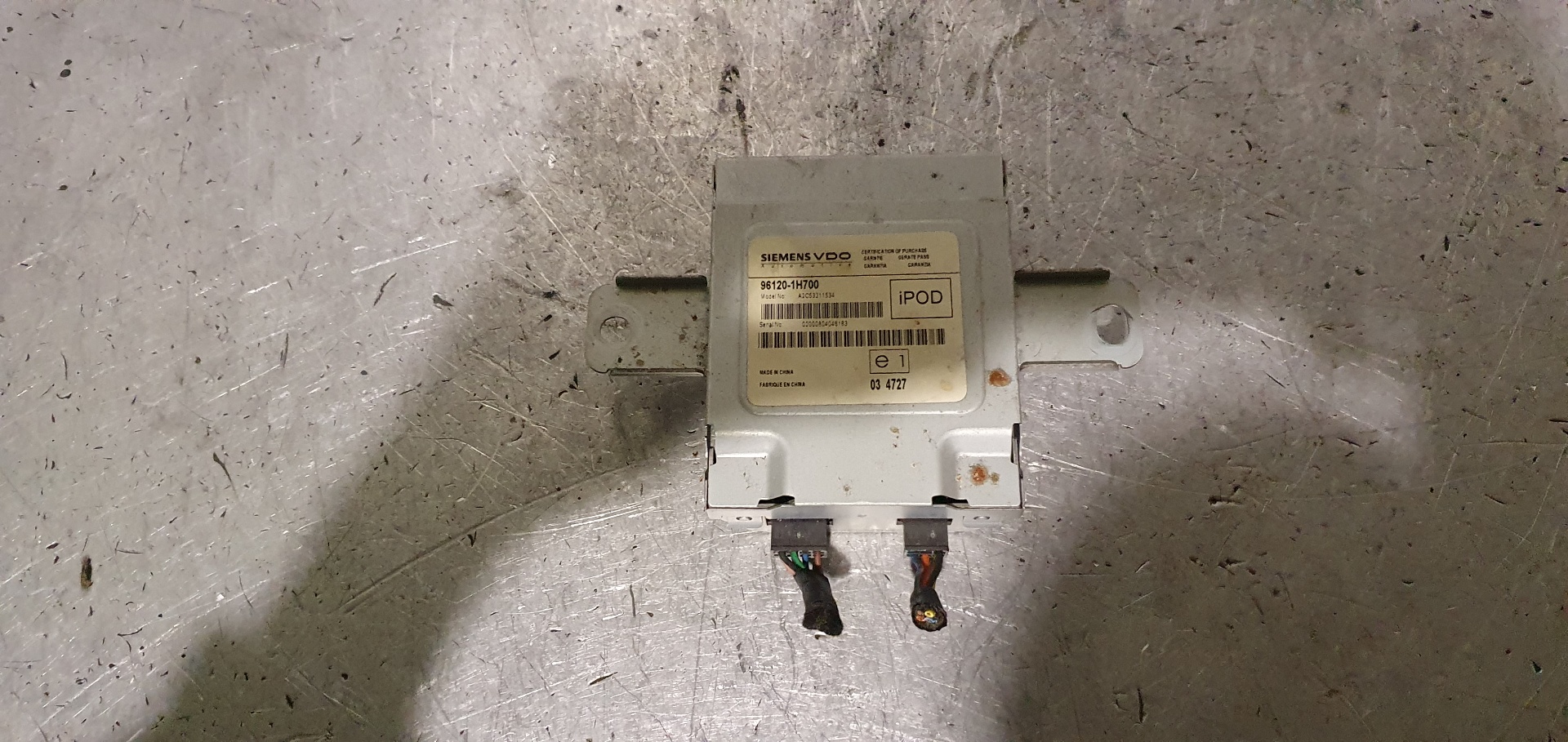 KIA Cee'd 1 generation (2007-2012) Other Control Units 961201H700 20117742